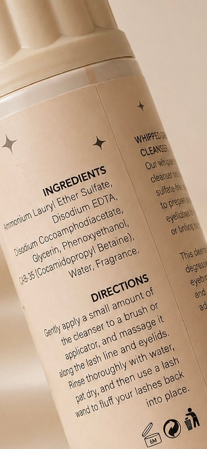 100 ml Whipped Lash Shampoo