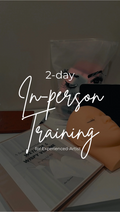 2-day In-person Lash Styling Training for Experienced-Artist